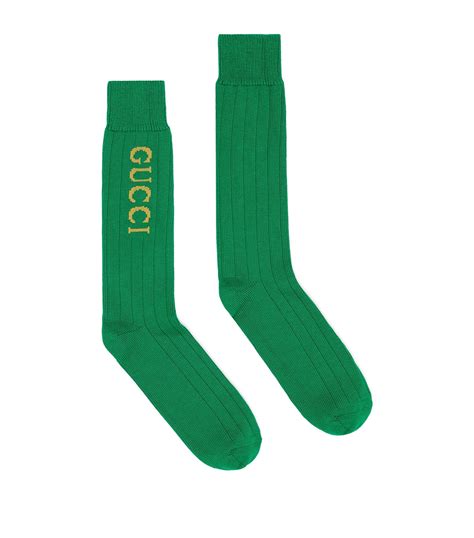 neon green gucci socks|designer gucci socks.